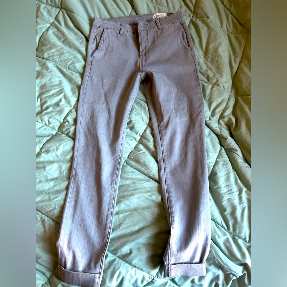 Gray Old Navy, pixie pants size 4 regular